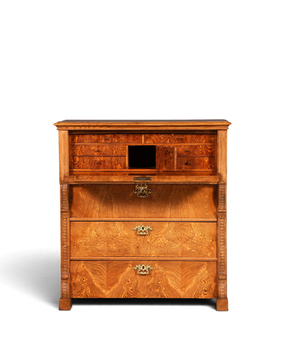 Stilvoller Gründerzeit Sekretär Kommode Jugendstil Schubladenkommode Antik Vertiko
