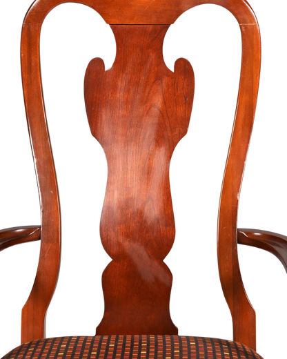 Original Drexel Heritage Stuhl Chippendale Armlehnstuhl USA Sekretär Schreibtisch Stuhl
