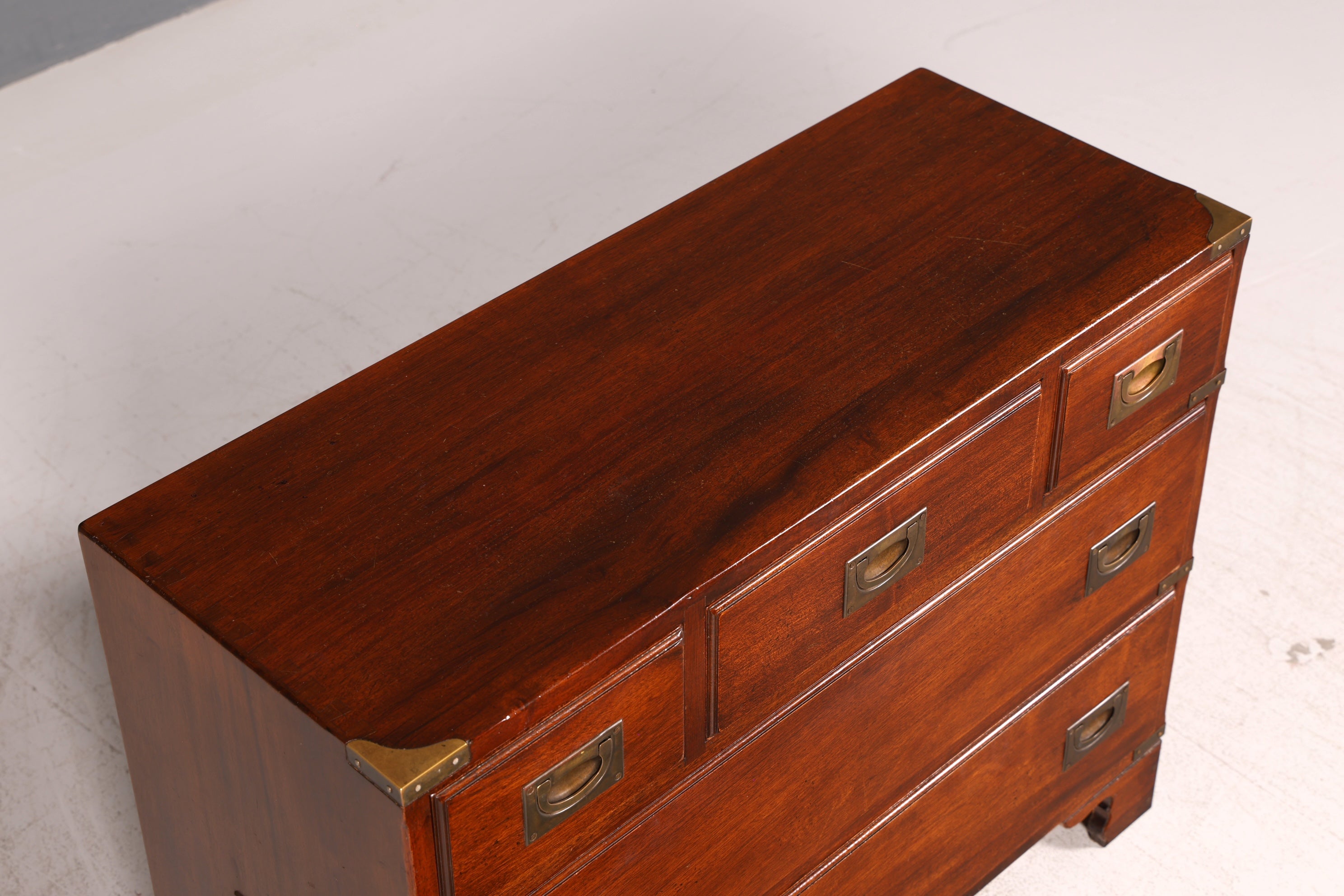 Traumhafte Maritime Kommode Englisch Military Chest Schiffskommode Antik Schrank Sideboard Wäschekommode Kolonialstil