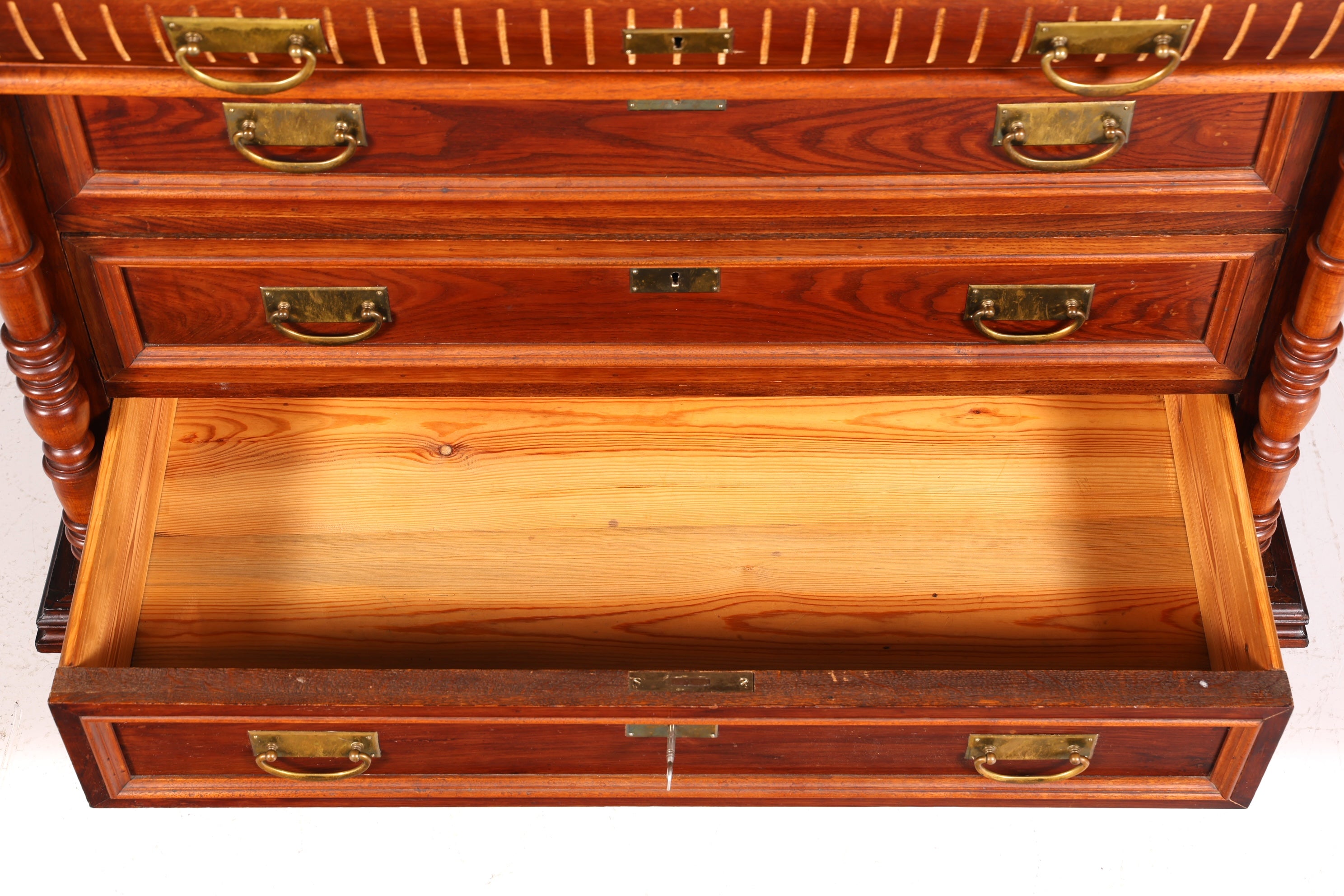 Wunderschöne Gründerzeit Kommode Jugendstil Antik Sideboard Schubladenkommode