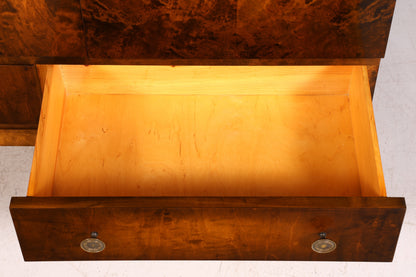 Wunderschömer Chippendale Schrank Barock Stil Vertiko Highboard Antik 50s 60s Kommode