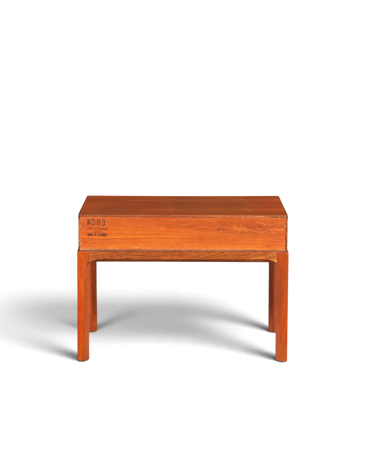 Wunderschöner Aksel Kjersgaard Beisteltlisch Mid Century Ablage Tisch Teak Holz Danish Design Nachttisch