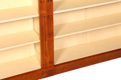 Wunderschönes Englisches XXL Bücherregal Eibe Antik Regal Bookshelf Buchablage 60s