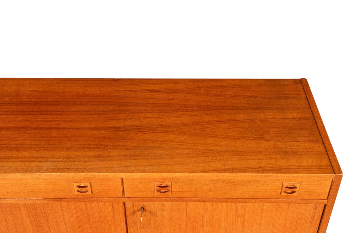 G203 Finish Teak Wunderschönes Mid Century Sideboard Vintage TV Kommode 60s Schrank (Kopie)