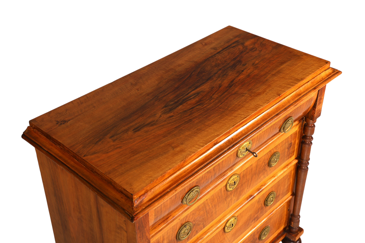 Stilvolle Gründerzeit Kommode Jugendstil Antik Sideboard Schubladenkommode Wäschekommode