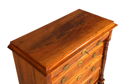 Stilvolle Gründerzeit Kommode Jugendstil Antik Sideboard Schubladenkommode Wäschekommode