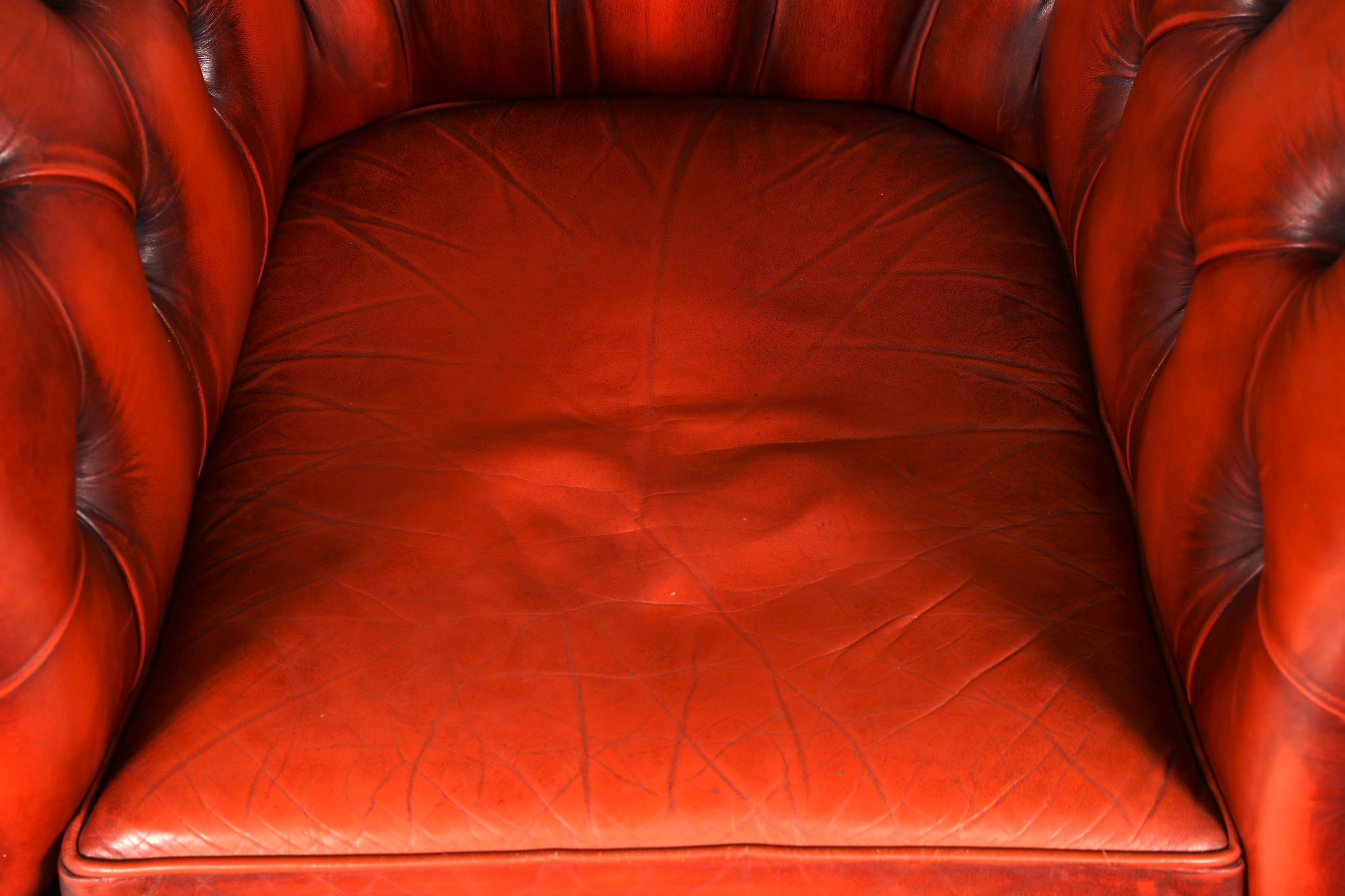 Stilvoller Original Chesterfield Sessel Englischer Armlehnsessel Englisch Herrensessel 1 von 2