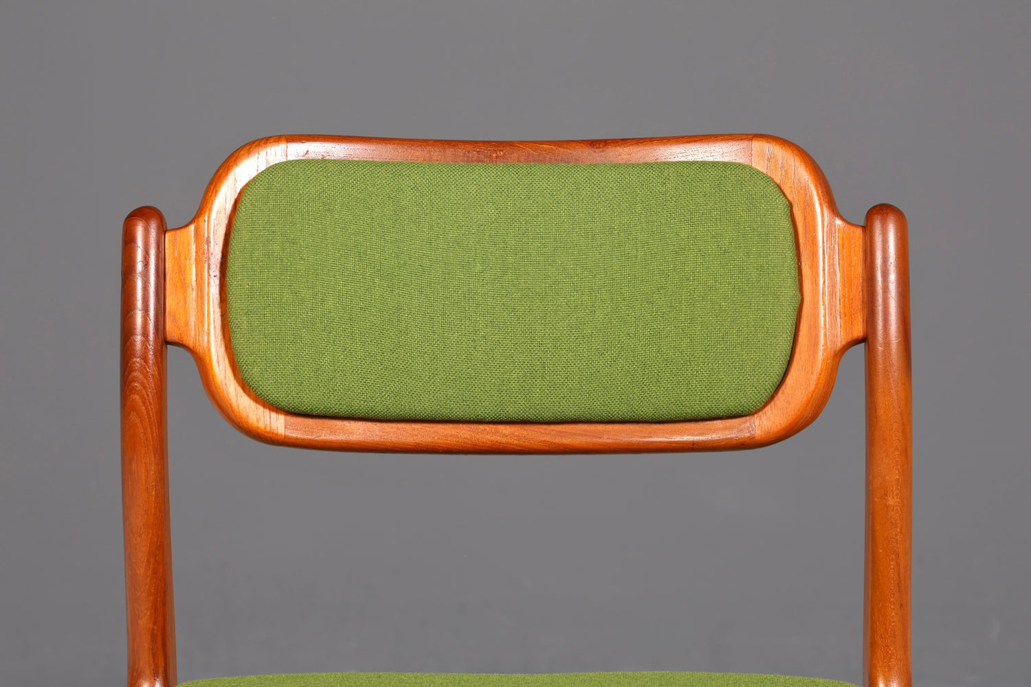 Edler Mid Century Stuhl der Marke Johannes Andersen für Uldum Teak Danish Design Sekretär Stuhl Esszimmerstuhl Küchenstuhl