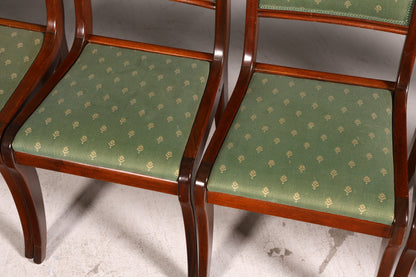 6x Elegant English Dining Chairs 60s Kitchen Chairs Dining Room Chairs Chair Set