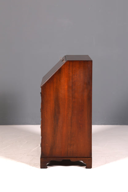 Wunderschöner Englischer Sekretär Schreibkommode echt Holz Schreibtisch Kommode