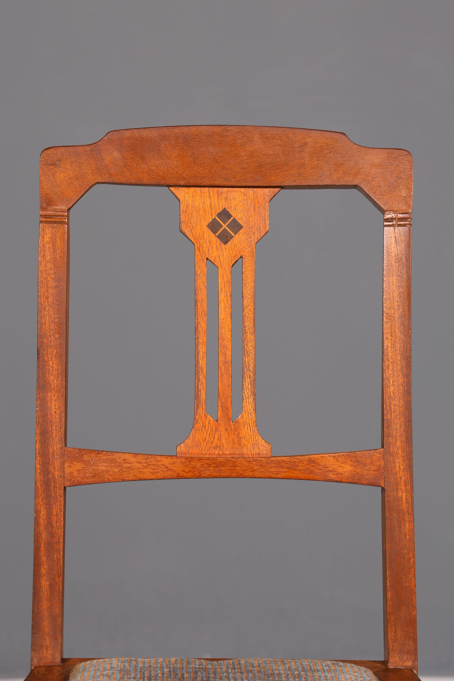 Antiker Jugendstil Stuhl ohne Armlehne Sekretär Stuhl Esszimmerstuhl Holzstuhl Antik Stil Sitzmöbel