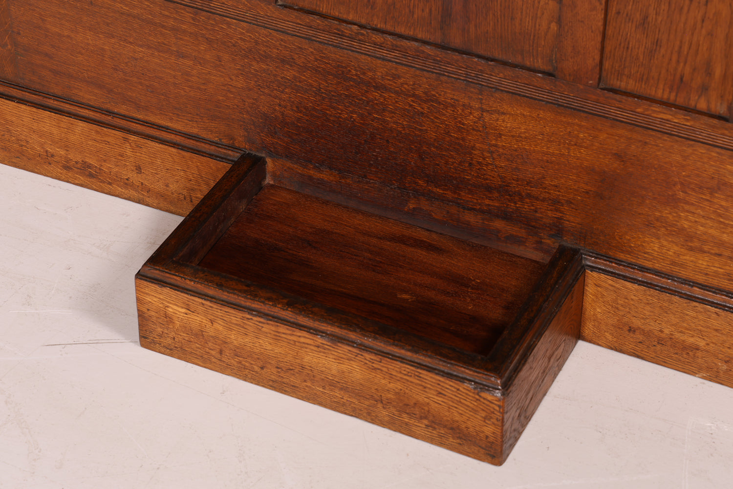 Traumhafte Jugendstil Flur Garderobe Kleiderwand Antik Gründerzeit Spiegel Facettenschliff Massivholz