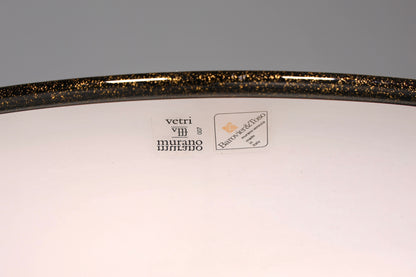 Wunderschöne Italienische Stehlampe der Marke Barovier &amp; Toso Muranoglas Lampenschirm Deckenfluter Standlampe 1 von 2