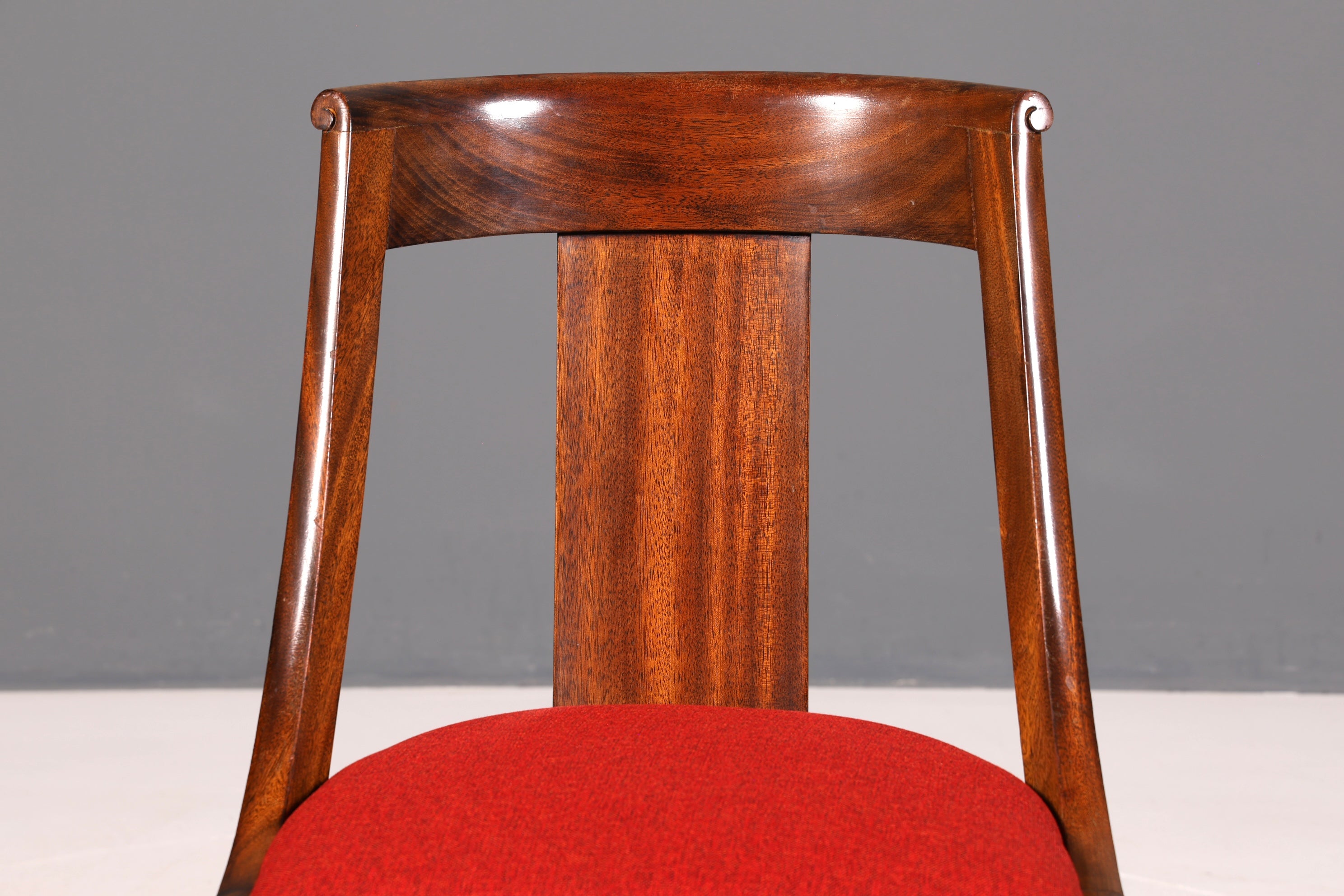 Edler Englischer Stuhl Englisch Gondelstuhl Dining Chair Antik 60s Mahagoni Küchenstuhl