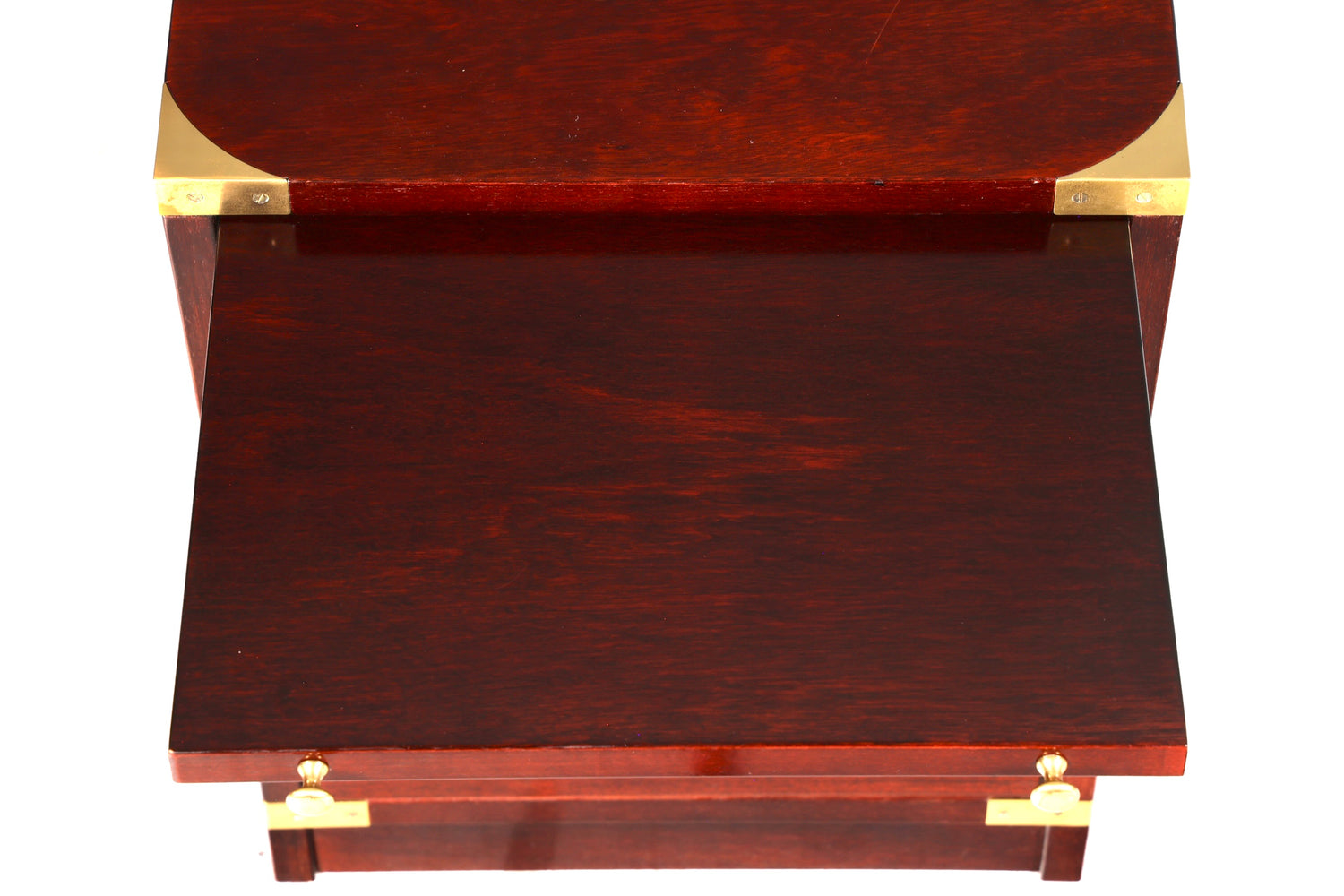 Traumhafte Englische Maritime Kommode Schiffs Nachttisch Military Chest Ablagetisch Kolonial Antik Vintage
