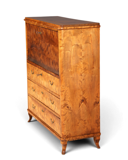 Traumhafter Sekretär im Biedermeier Stil um 1930 Schreibmöbel echt Holz Vertiko Kommode Schubladenkommode