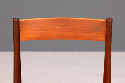 Schlichter Mid Century Stuhl Danish Design Retro Küchenstuhl Esszimmerstuhl Sekretär Stuhl