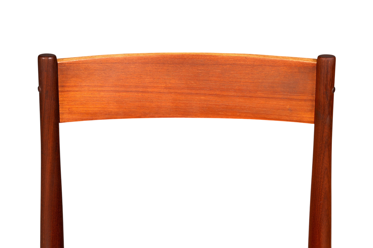 Schlichter Mid Century Stuhl Danish Design Retro Küchenstuhl Esszimmerstuhl Sekretär Stuhl
