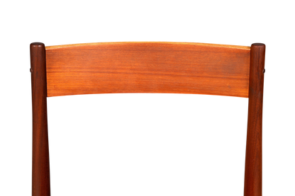 Schlichter Mid Century Stuhl Danish Design Retro Küchenstuhl Esszimmerstuhl Sekretär Stuhl