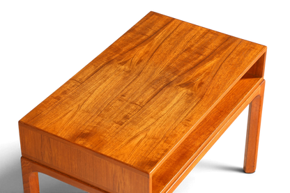 Wunderschöner Aksel Kjersgaard Beisteltlisch Mid Century Ablage Tisch Teak Holz Danish Design Nachttisch
