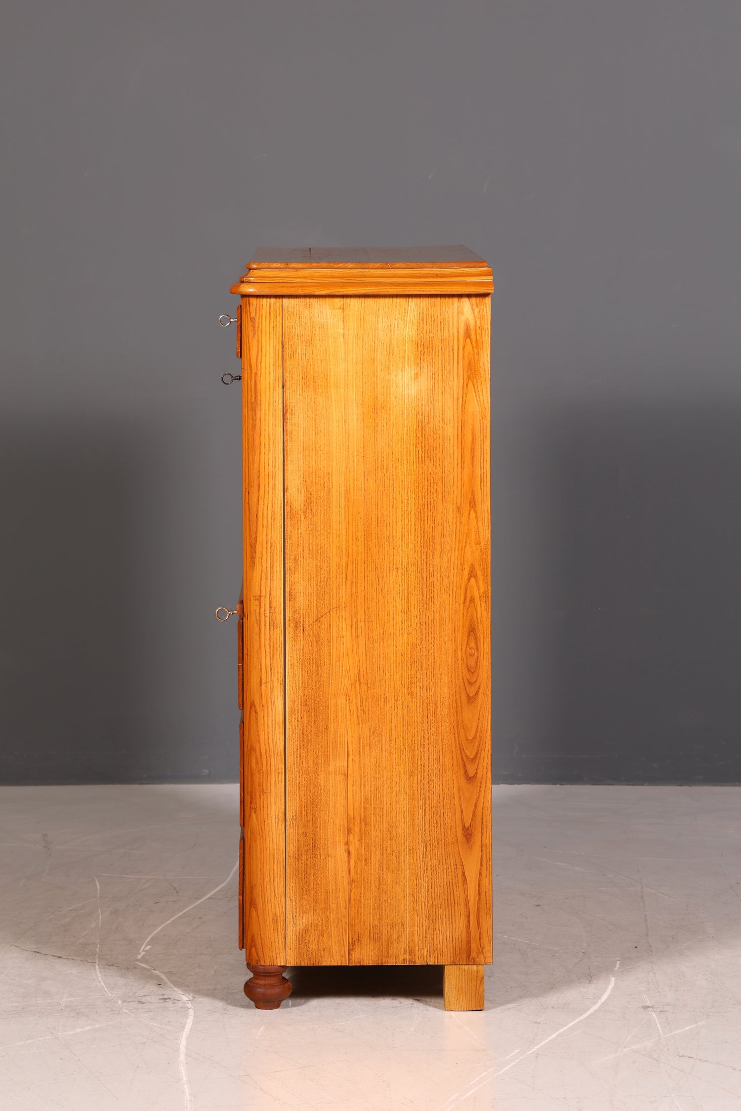 G680 Finish EIN 3D BILD FOLGT Edler Gründerzeit Sekretär Vertiko Highboard Louis Philippe Kommode um 1880 (Kopie)