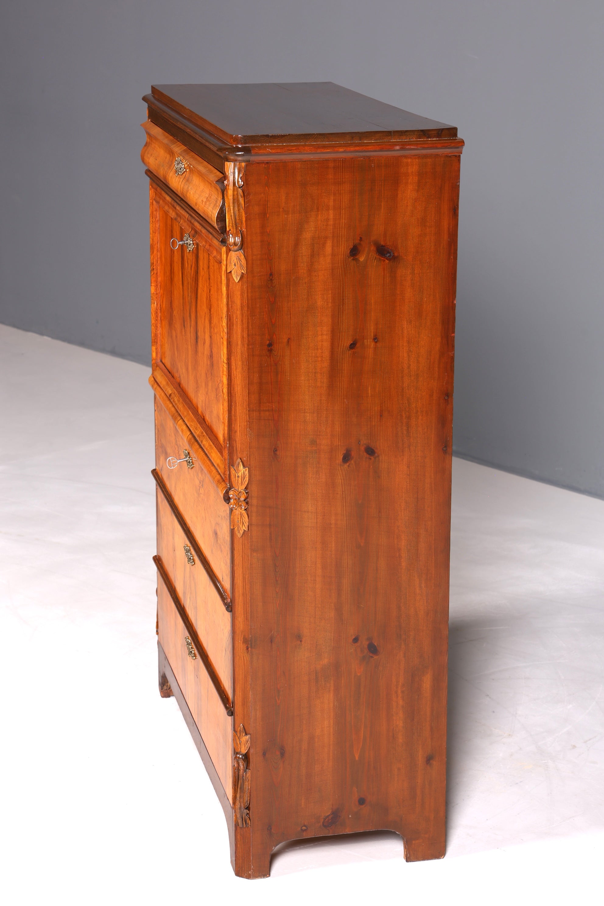 Traumhafter Louis Philippe Sekretär um 1880 Gründerzeit Antik Schrank Chiffoniere