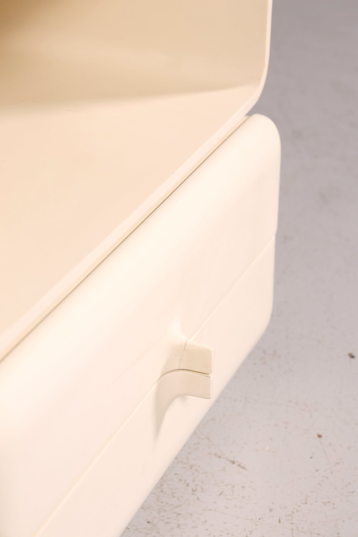 Rare Mid-Century Chest of Drawers, Space Age Modular Nightstand Design, French Vintage Chest of Drawers, 1 of 5