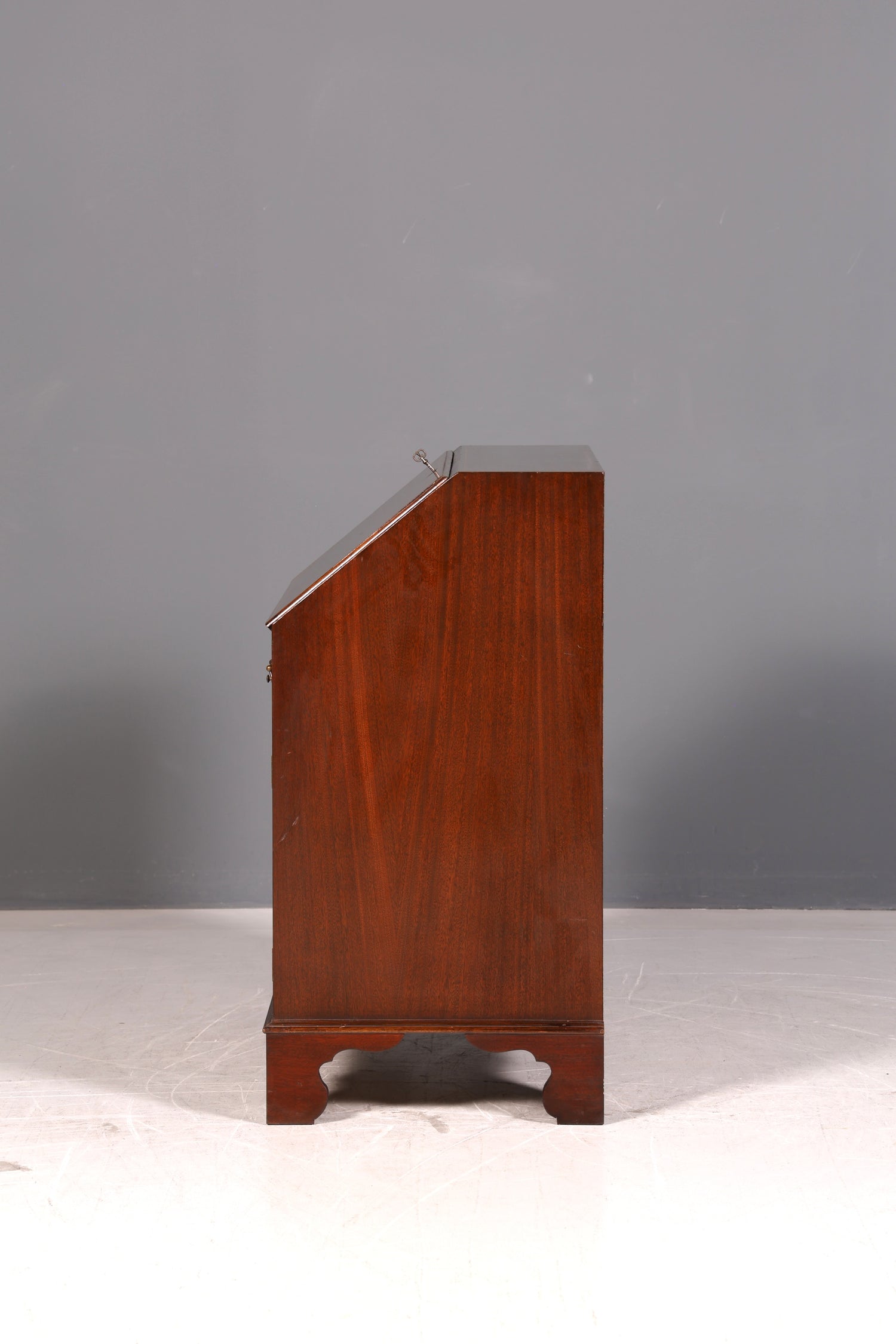 Wunderschöner Englischer Sekretär Schreibkommode Echt Holz Schreibtisch Kommode 60s Vintage