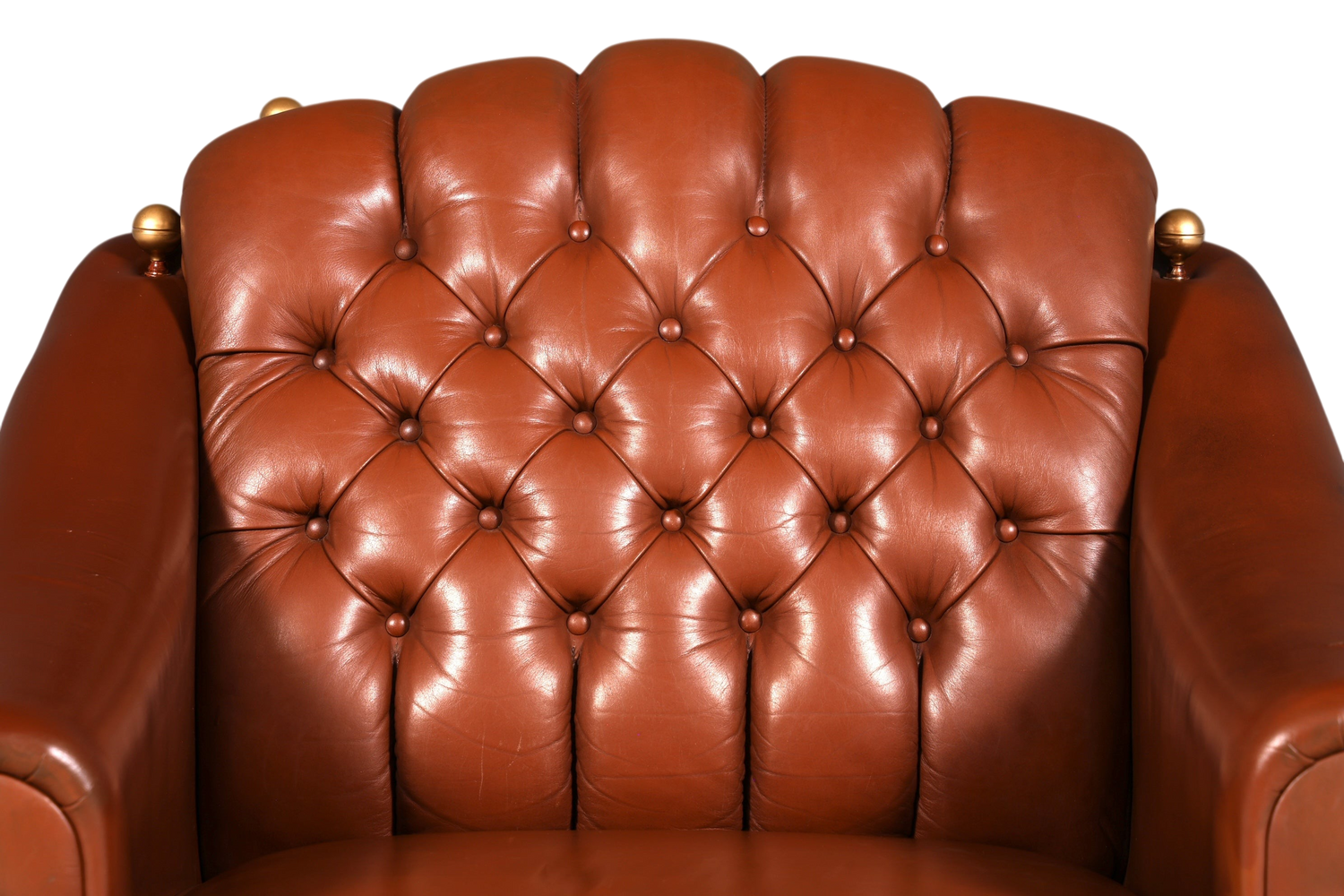 Stilvoller Original Chesterfield Sessel Englischer Armlehnsessel Englisch Herrensessel 1 von 2