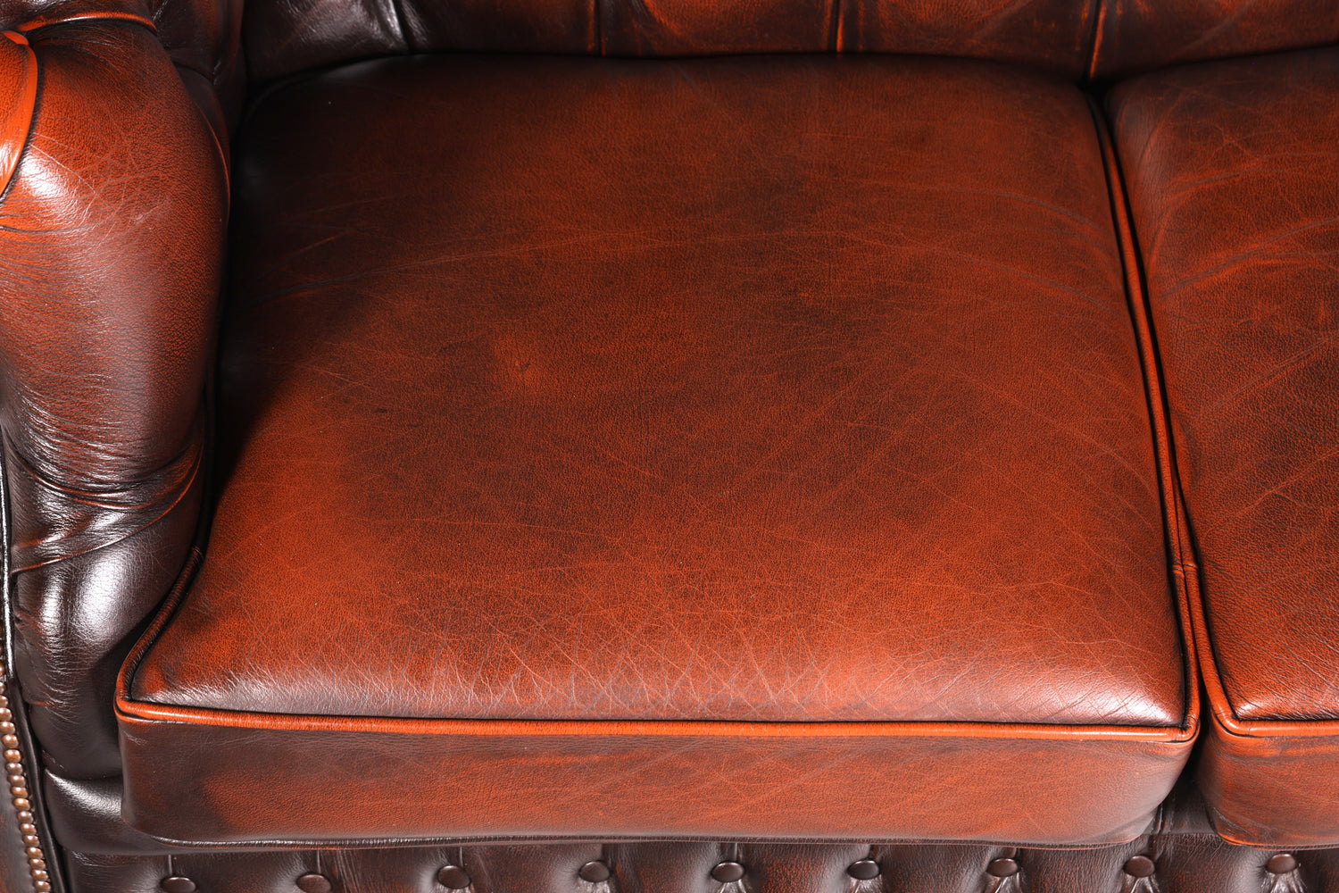Wunderschöne Original Chesterfield Centurion 2-Sitzer Couch Englisches echt Leder Sofa UK
