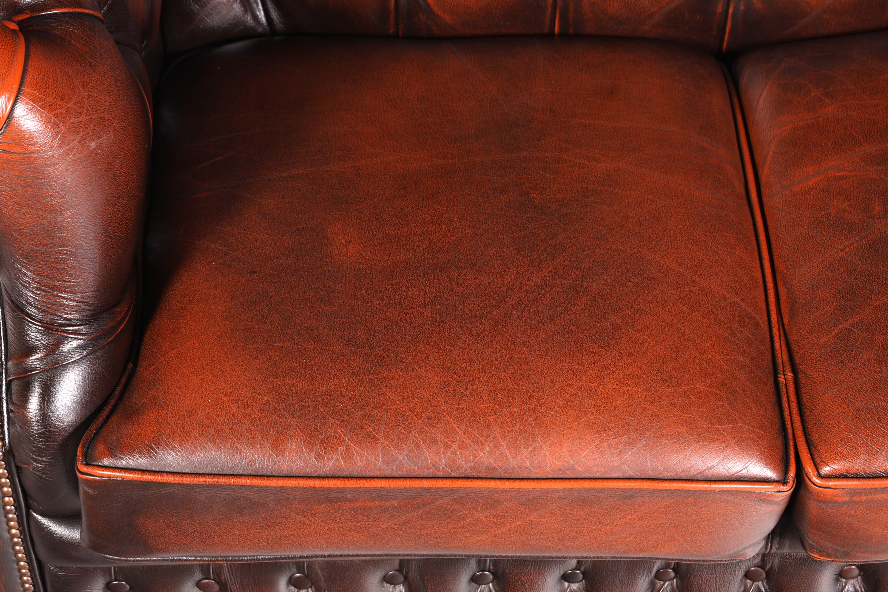 Wunderschöne Original Chesterfield Centurion 2-Sitzer Couch Englisches echt Leder Sofa UK