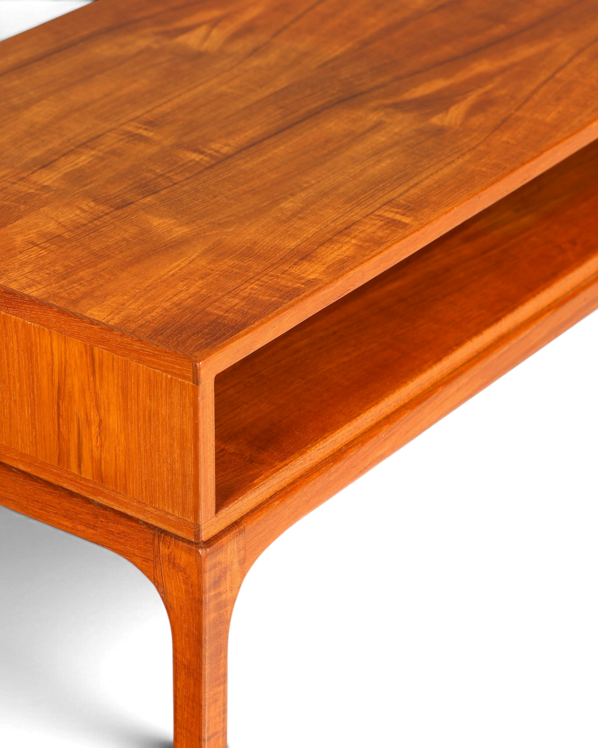 Wunderschöner Aksel Kjersgaard Beisteltlisch Mid Century Ablage Tisch Teak Holz Danish Design Nachttisch