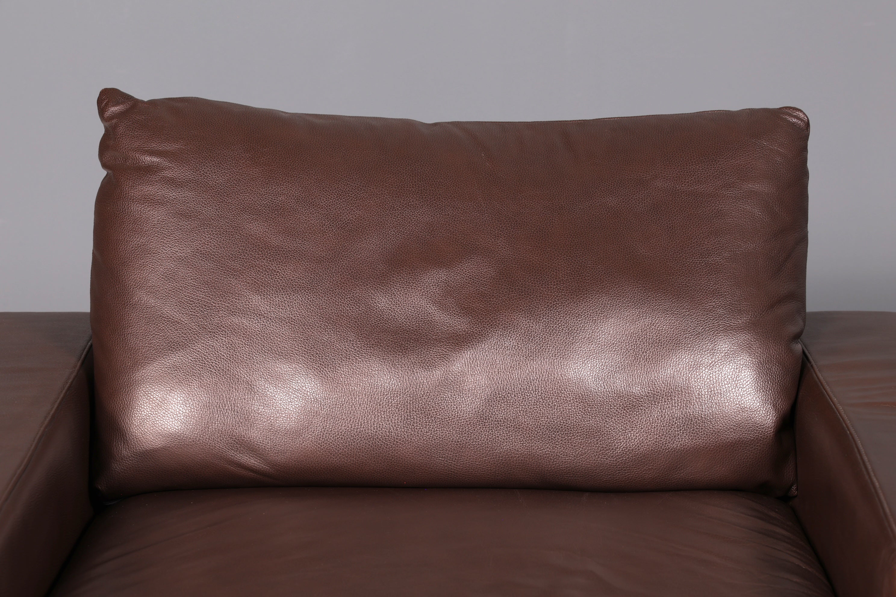 Prachtige Stressless E200 chaise longue van echt leer, bruin, longchair, ottomane, leren bank, relaxfauteuil, vintage