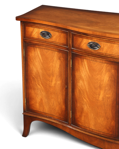 Hauptstadt Möblerei Bevan Funnell Reprodux Sideboard aus massivem Echtholz mit Schubladen und Türen im englischen Stil