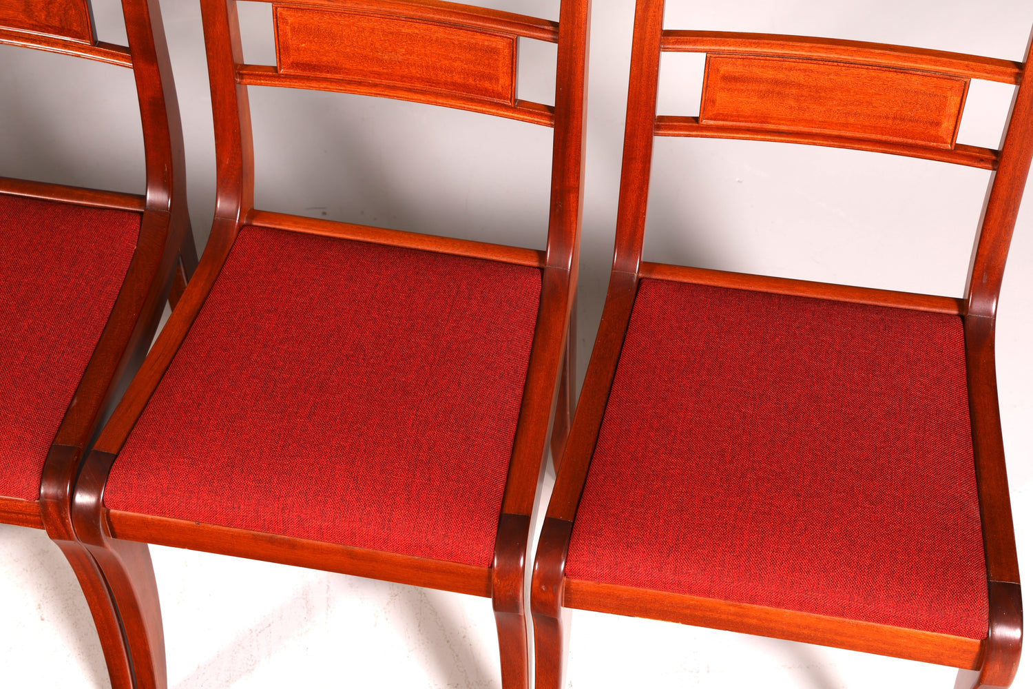 8x Edle Englische Stühle Englisch Dining Chairs Antik 60er Jahre Regency Küchenstühle Stuhlset