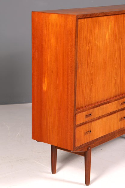 Edles Mid Century Sideboard Vintage Schrank Retro Highboard Danish Design Teak Holz Kommode Designer