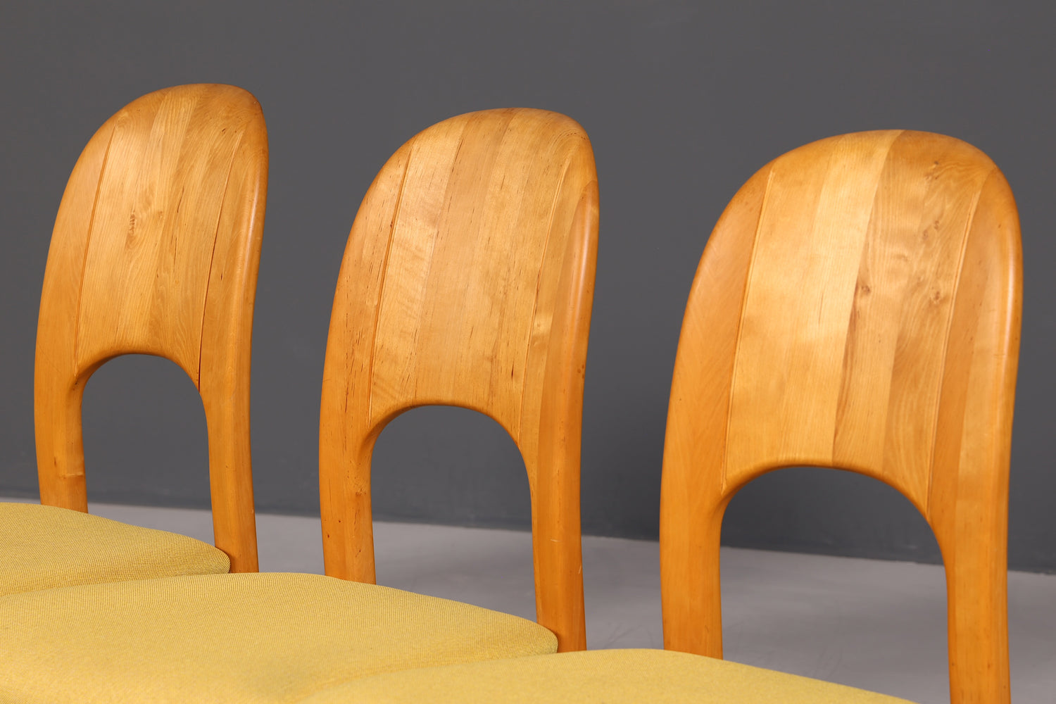 6x Schlichte Mid Century Stühle Retro Stuhlset von Holstebro Møbelfabrik Danish Design Küchenstühle Esszimmer Stühle