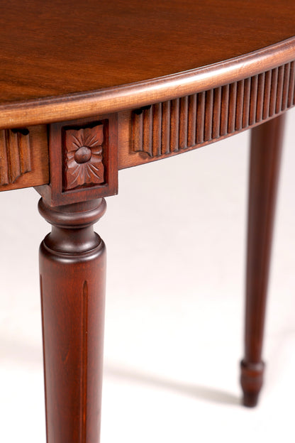 F264 Finish Wunderschöner Englischer Tisch ausziehbarer Esstisch Antik Stil 60s Küchentisch Eibe