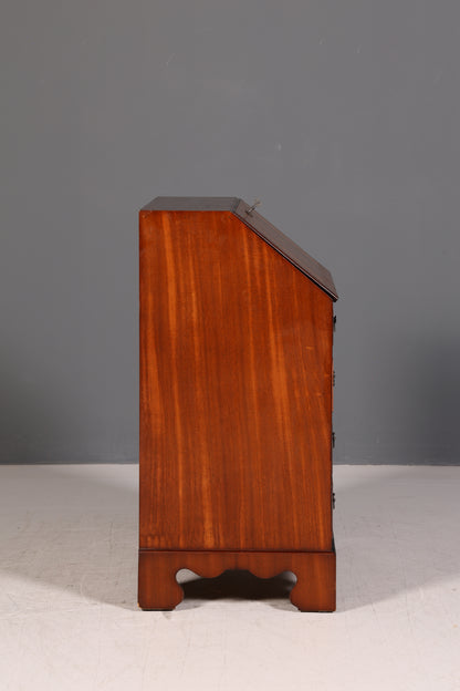 Wunderschöner Englischer Sekretär Schreibkommode Echt Holz Schreibtisch Kommode Antik Stil Vintage
