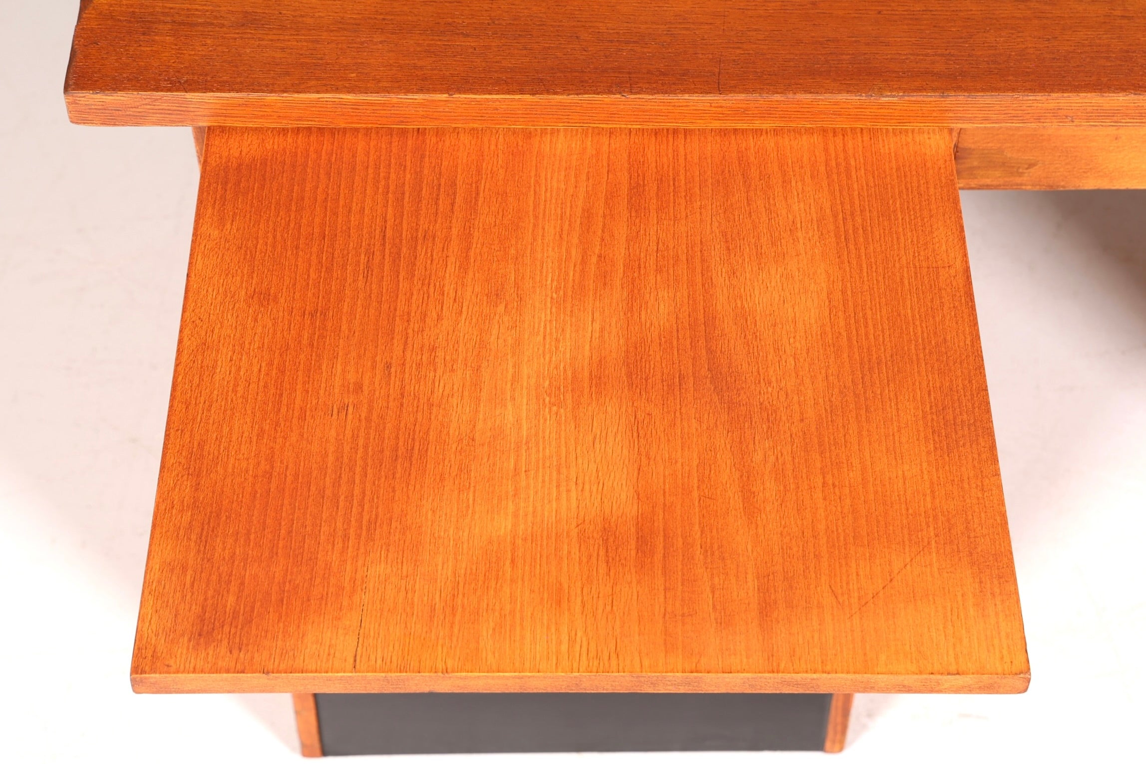 Wunderschöner Bauhaus Rollladen Schreibtisch Mid Century echt Holz Bürotisch Office Table