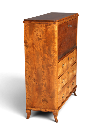 Traumhafter Sekretär im Biedermeier Stil um 1930 Schreibmöbel echt Holz Vertiko Kommode Schubladenkommode