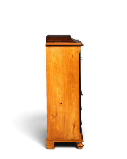 G614 Finish Cm Stilvoller Biedermeier Sekretär Louis Philippe Vertiko Antik Kommode Schreibkommode Office Desk (Kopie)