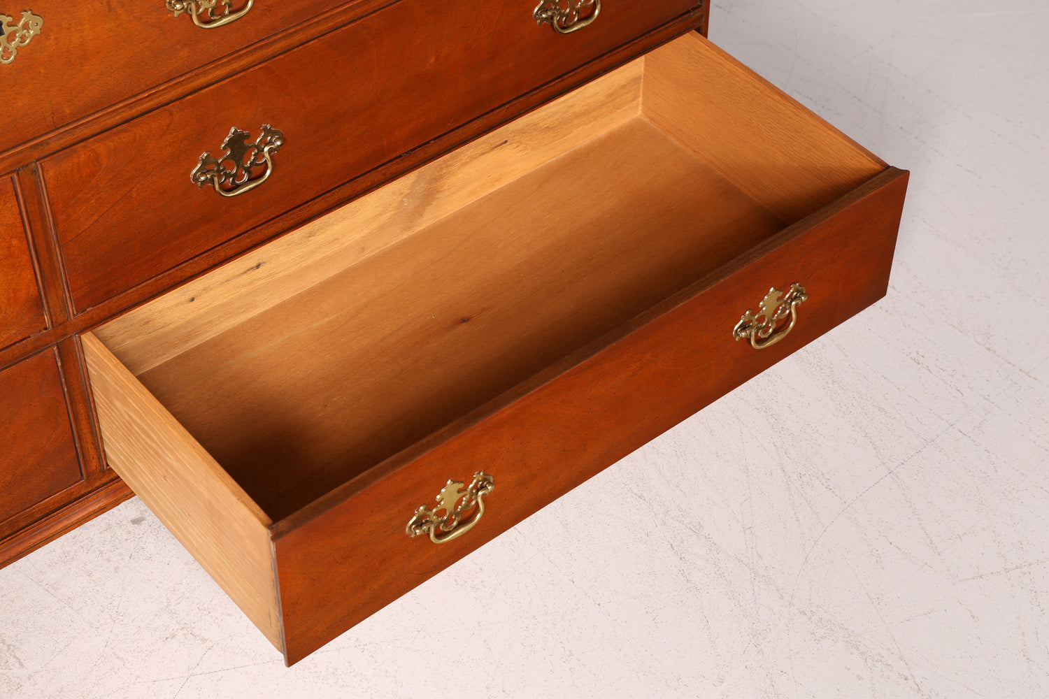 Wunderschöne Original Baker Furniture Chippendale Englisch Kommode Mahagoni Echt Holz USA Möbel Sideboard Anrichte Antik Stil