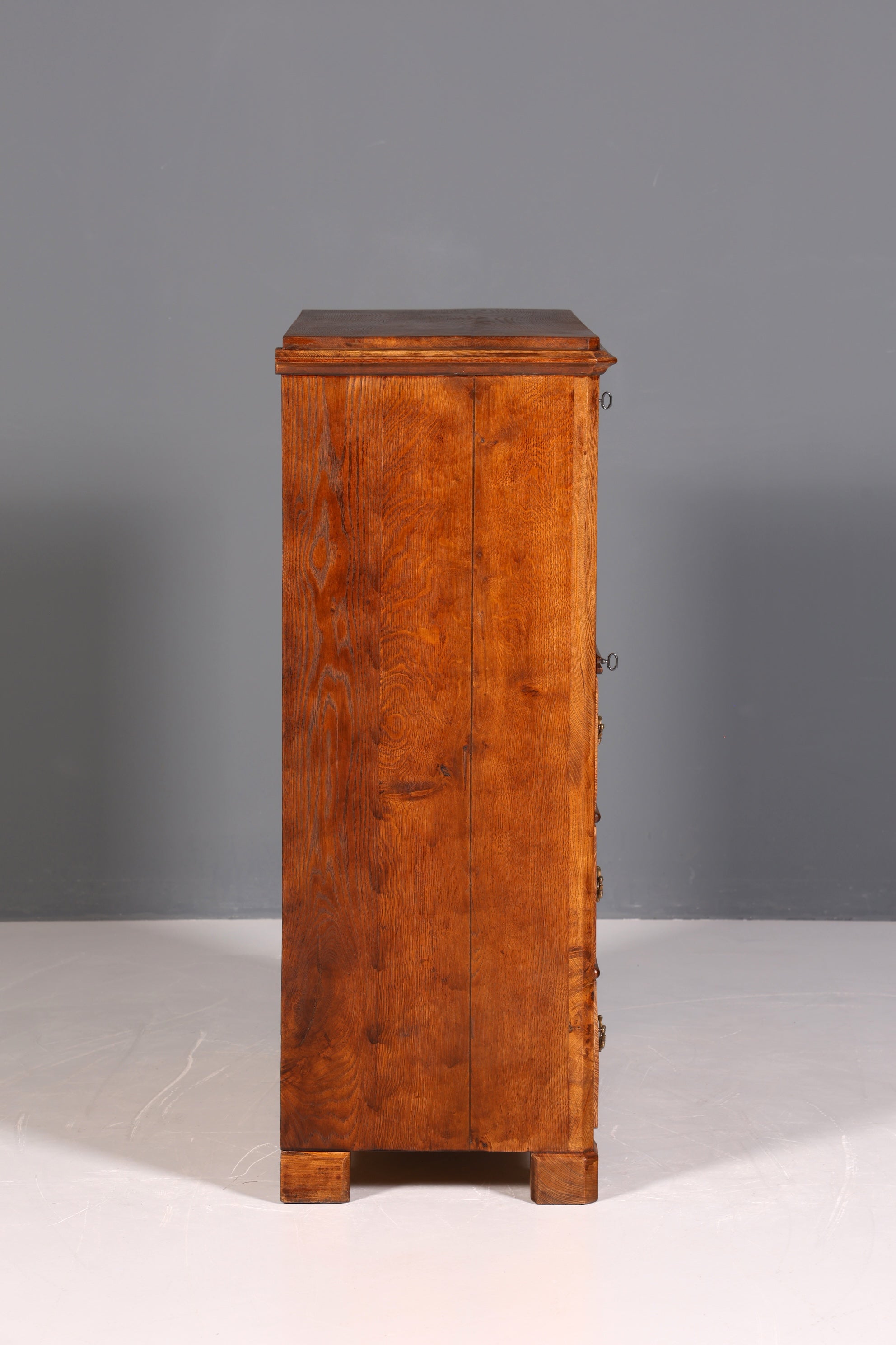 F830 Finish Wunderschöner Gründerzeit Sekretär Kommode Jugendstil Schubladenkommode Antik Vertiko