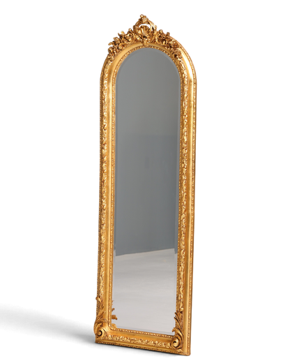 Stilvoller Prunk Barock Stil Standspiegel Antik Stil Ornament Flurspiegel