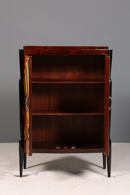 Edles Art Deco Stil Highboard Schrank Kommode Vertiko Sun Cabinet
