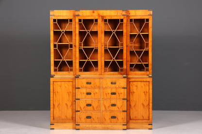 Beautiful Maritime Display Cabinet English Cabinet Real Wood Library English Sideboard