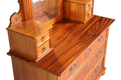 Wunderschöne Jugendstil Kommode Antik Sideboard mit Spiegel Gründerzeit Flurkommode Frisierkommode