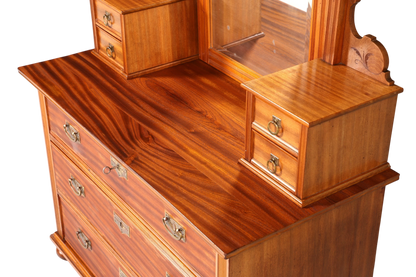 Wunderschöne Jugendstil Kommode Antik Sideboard mit Spiegel Gründerzeit Flurkommode Frisierkommode