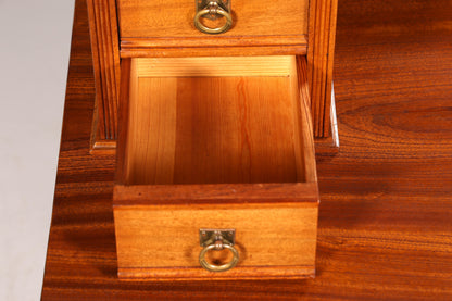 Beautiful Art Nouveau antique sideboard with mirror, Gründerzeit style hallway chest, dressing table